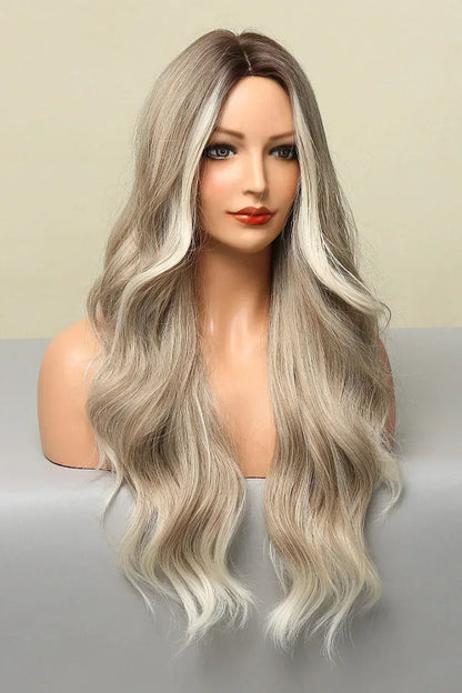 26'' Full Machine Made Long Wave Synthetic Wig - 