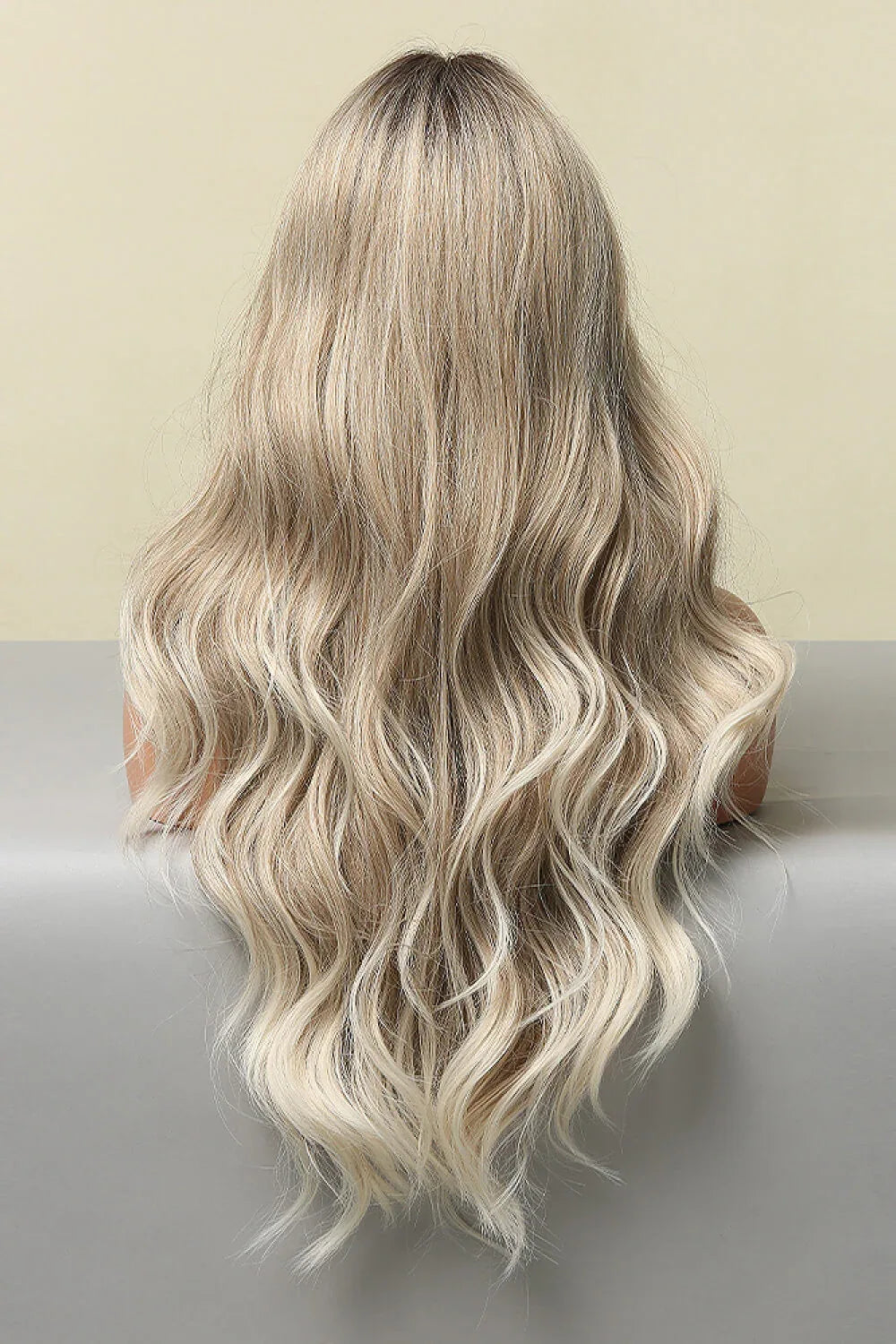 26'' Full Machine Made Long Wave Synthetic Wig - 
