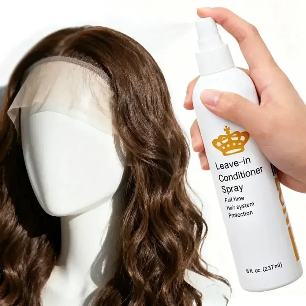 Wig Care Spray for Repairing Dry and Damaged Hair - Nutrient Solution for Anti-Frizz and Supple Real Hair