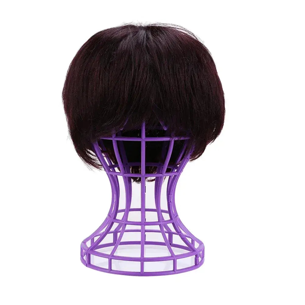 Wig Stand Display - Lantern Shape Plastic Wig Holder, Foldable Multi-Purpose Show Display Stand