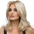 Women's Synthetic Blonde Wig - Medium Straight Hair for Everyday Dress Accessories MZ226-gold S5ba4a4aec4e045a483074710f941aa5c3