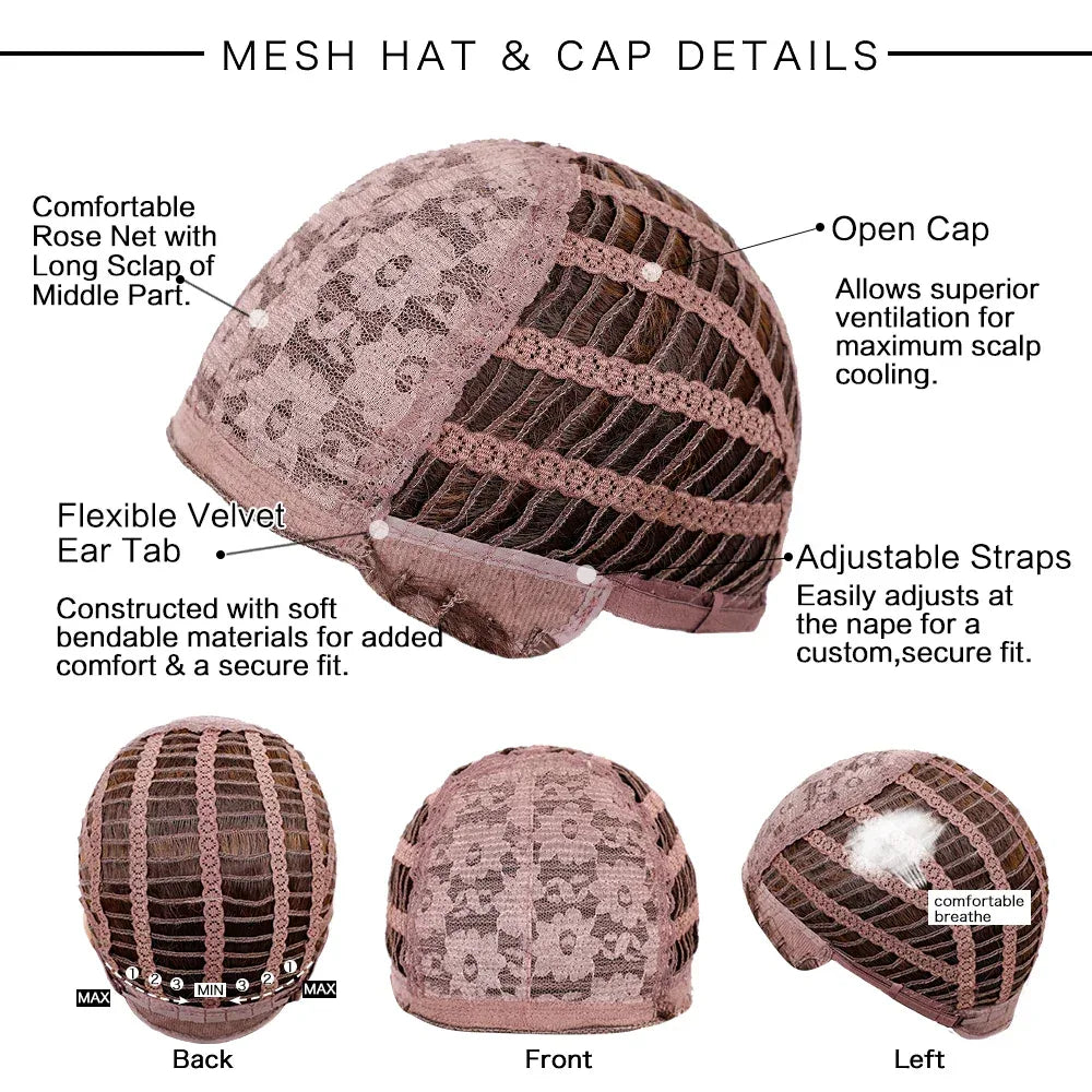 LOUIS FERRE Pink Straight Bob Wig for Women - Short Synthetic Wig with Bangs, Cute Heat Resistant Cosplay Hairstyle S97c75ad5828346de8e0c84c573c5fdb0s