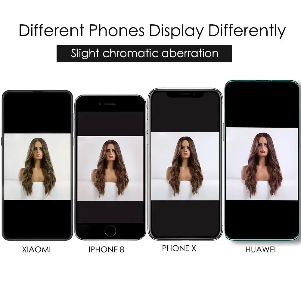 Honey Brown Wavy Synthetic Wig Short Curly Hair with Bangs for Cosplay and Daily Wear - 