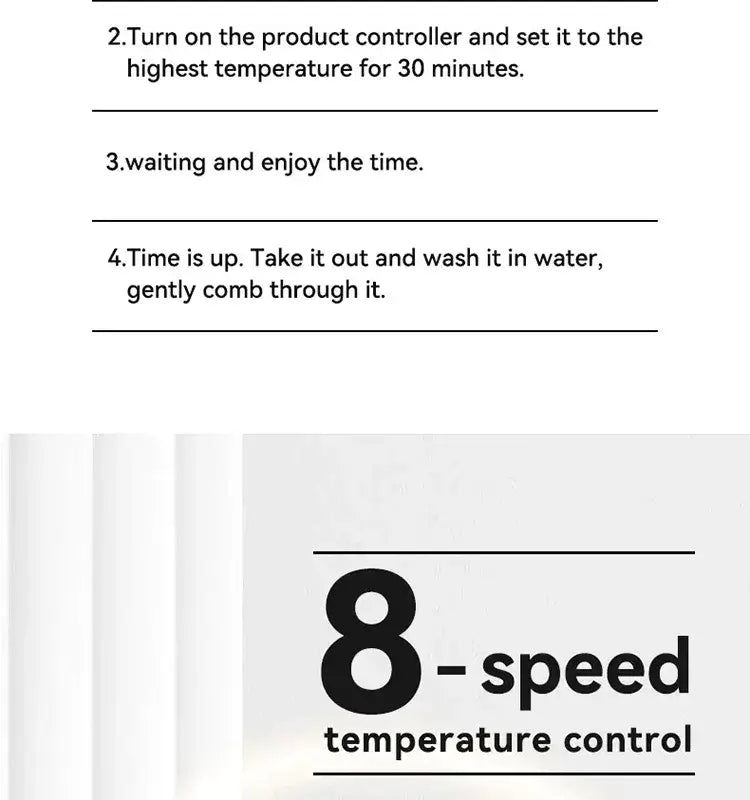 Wig Steam Cap - Handheld Electric Hair Steamer for Deep Conditioning and Thermal Treatment at Home - 