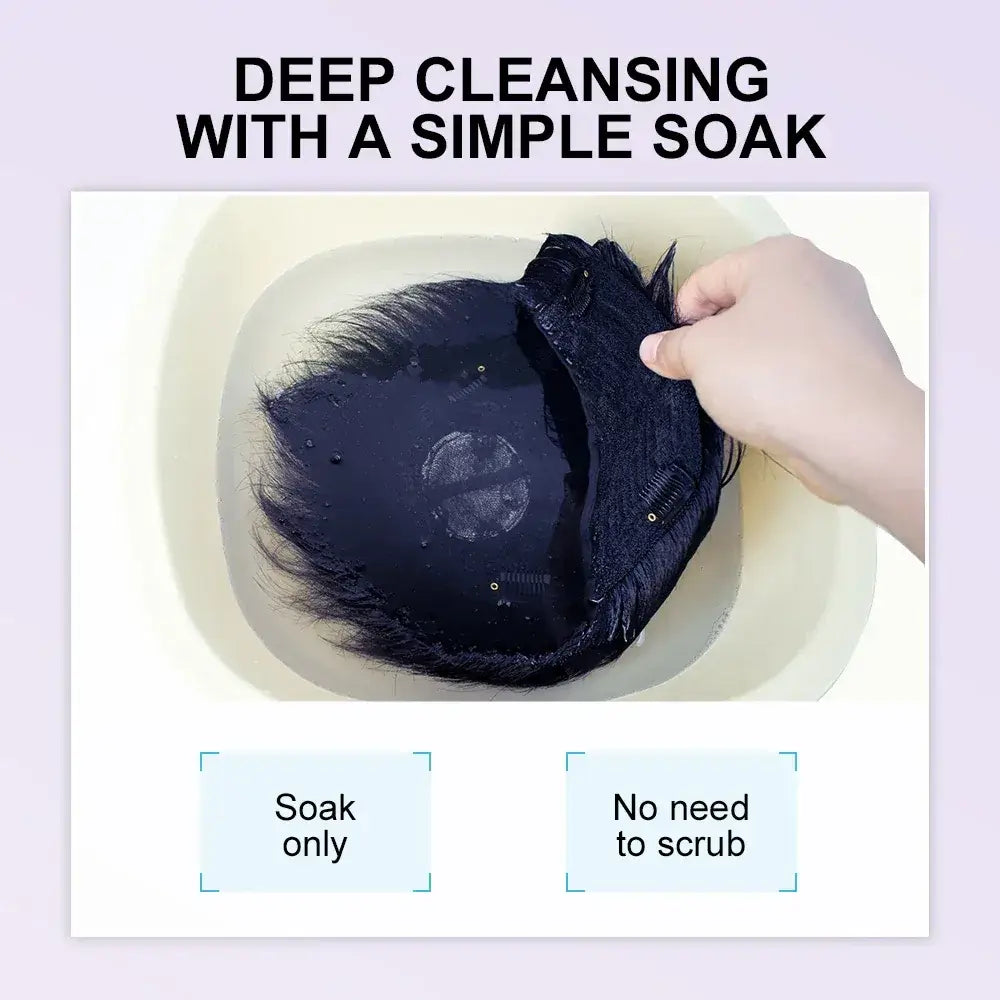 PURC 2-IN-1 Professional Sulfate-Free Wig Shampoo for Synthetic & Human Hair - Moisturizing Cleanser with Long-Lasting Fragrance Sc0150c306bfd44db91ec0a6a5ea002faE