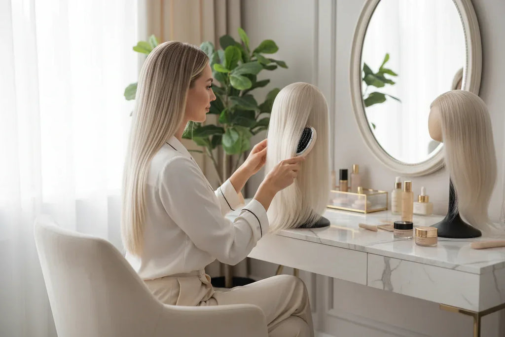 Anti-Static Comb Morning Routine