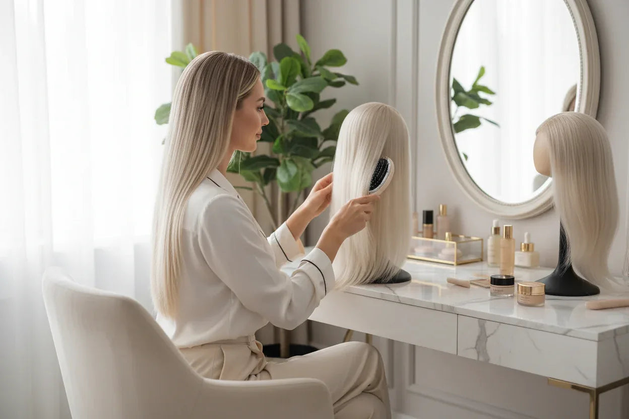 Anti-Static Comb Morning Routine