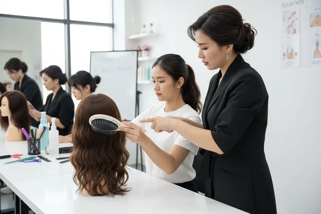 Anti-Static Comb Training