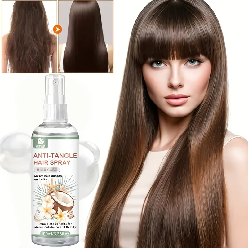 Anti-Tangle Hair Spray - Smoothing & Moisturizing Detangler 100ml - Hair Care