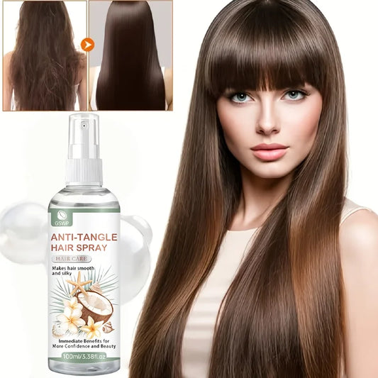 Anti-Tangle Hair Spray - Smoothing & Moisturizing Detangler 100ml - Hair Care