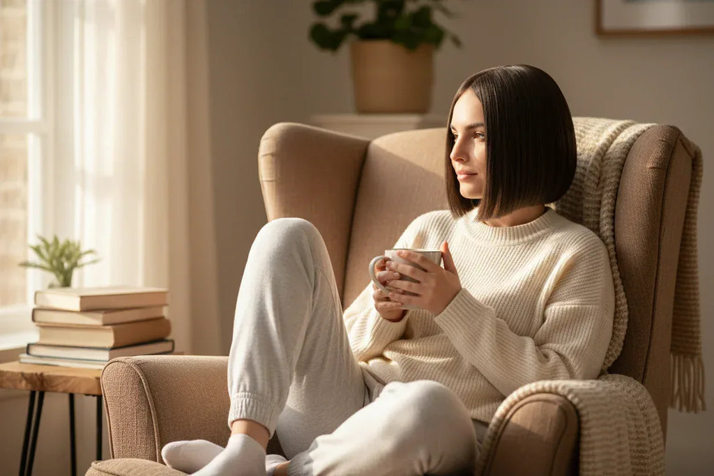 Brown Ombre Bob Home