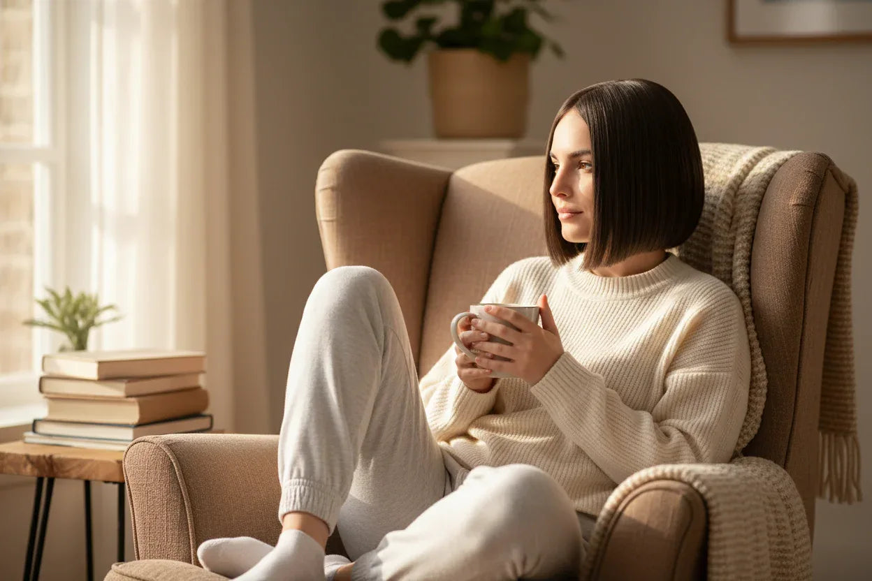 Brown Ombre Bob Home