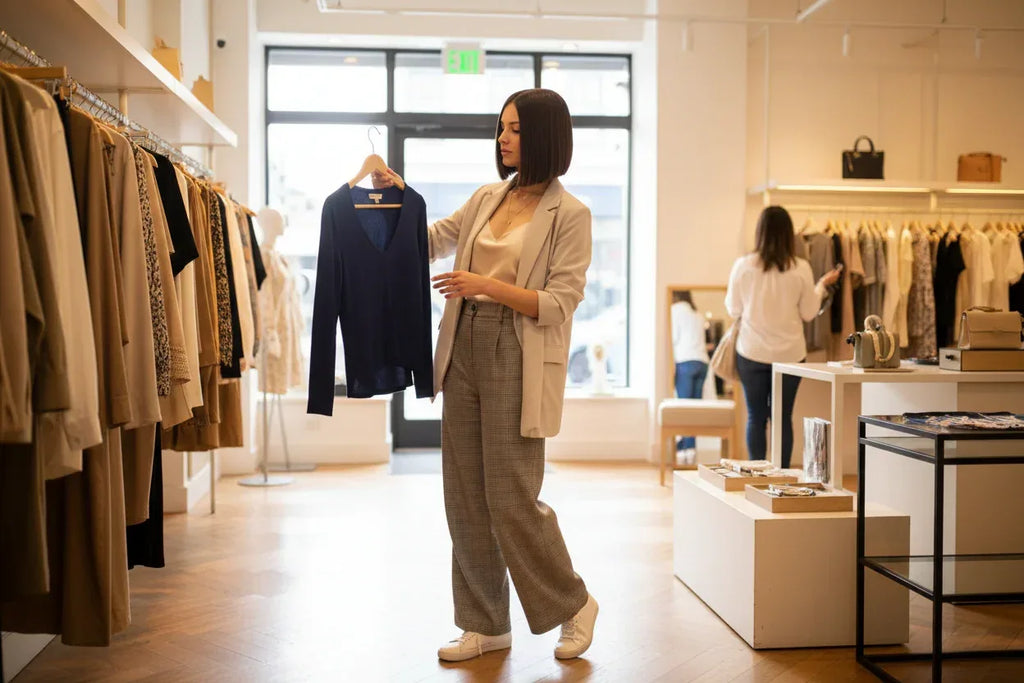 Brown Ombre Bob Shopping