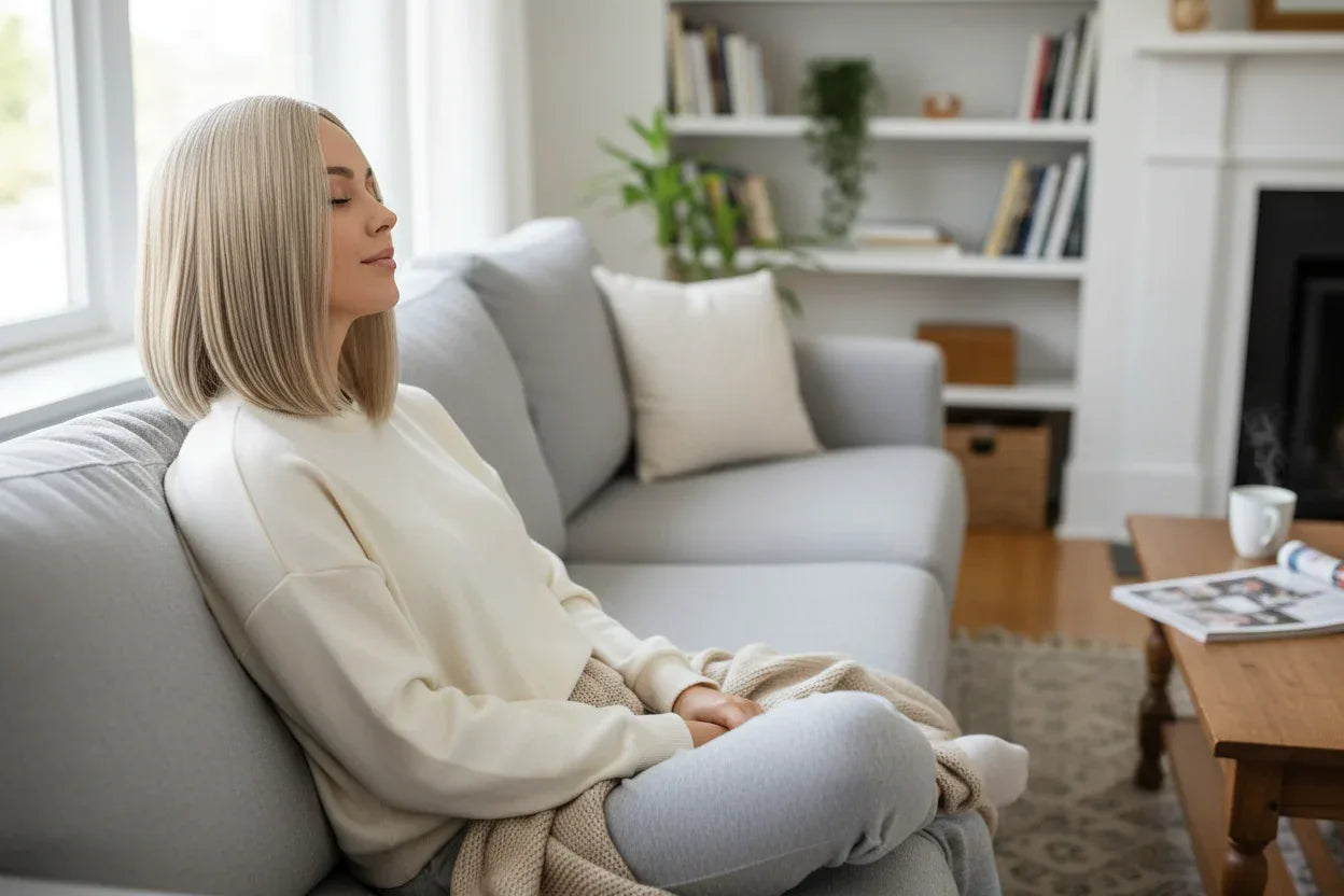 Gradient Blond Bob Home