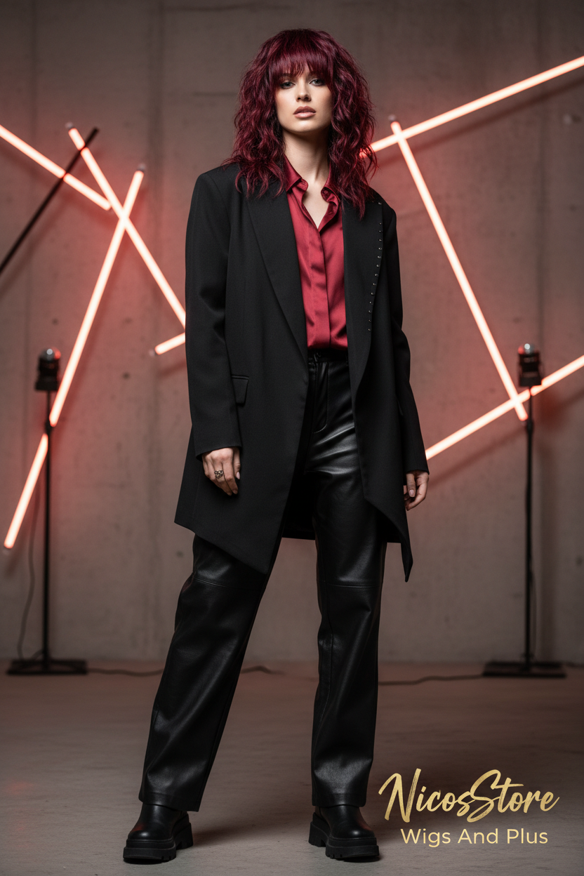 Model - choppy layered style