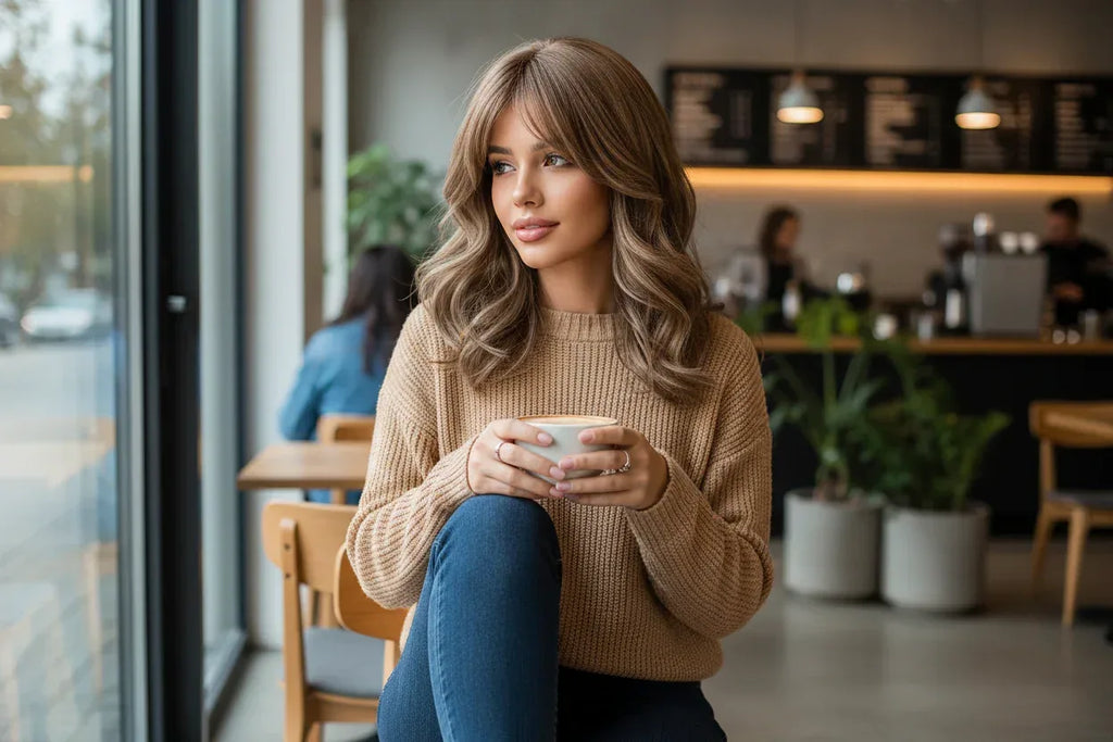 Honey Brown Wig V1 Coffee