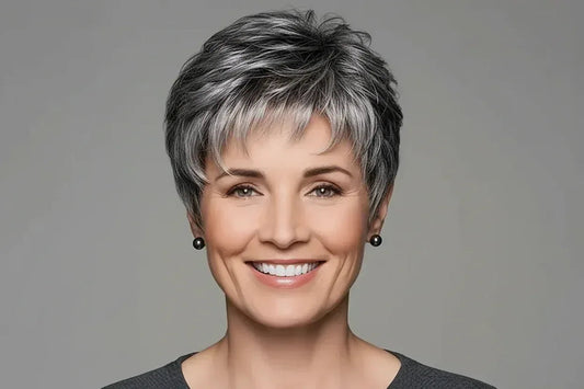 Gray-White Wig Portrait