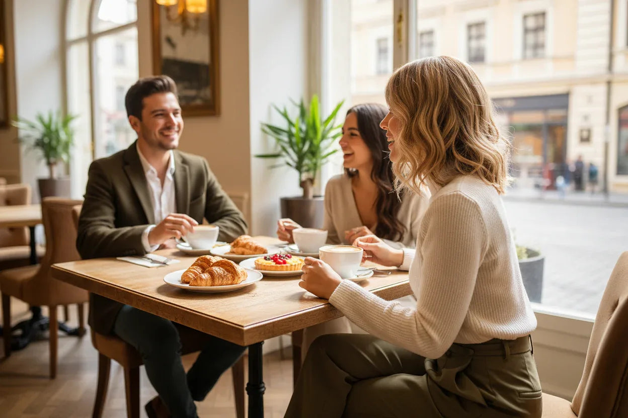 Women's Synthetic Wigs - Heat-Resistant Blonde Wig with Dark Brown Roots for Daily Wear - 